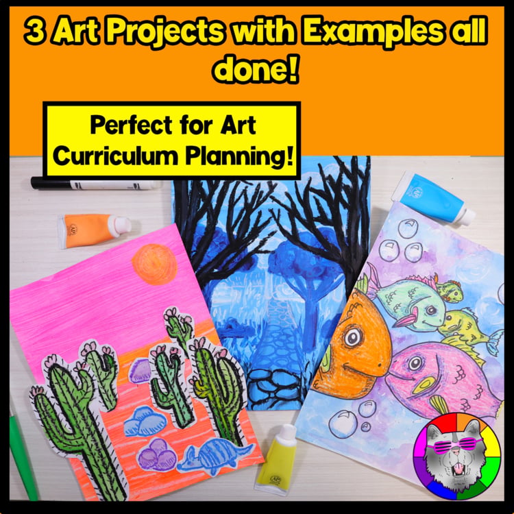 Elements of Art Space Art Lessons Art Projects Worksheets Art Activities BTS – image 3