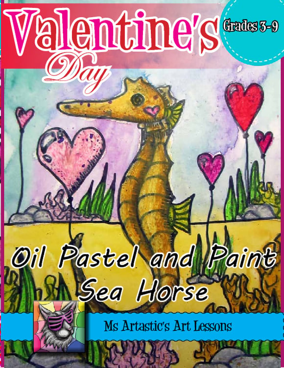 Valentines Day Coloring Sheets, Bookmarks, Cards & Art Lessons – image 4