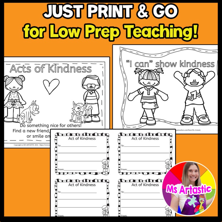 Acts Of Kindness Activities Kindness Prompts Kindness Bucket Filling Activities – image 2