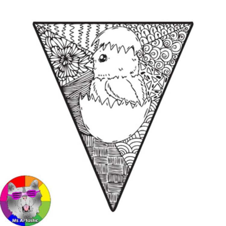 Easter Coloring Pages Coloring Sheets Pennant Activities Coloring Worksheets – image 2