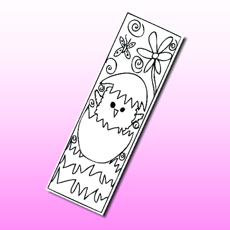 Easter Coloring Bookmarks – image 2