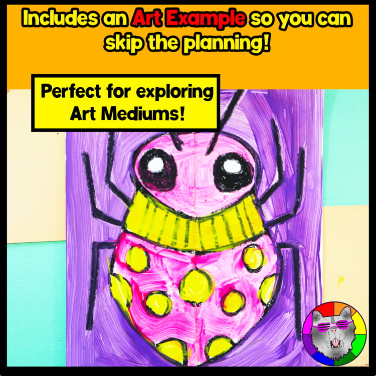 Symmetry Art Project Balance Bugs Art Lesson Plan Primary Symmetry Art Lesson – image 3