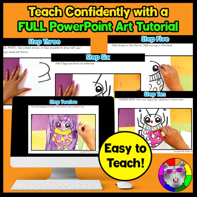 Symmetry Art Project Balance Bugs Art Lesson Plan Primary Symmetry Art Lesson – image 2