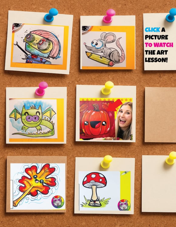 FREE September Art Project Autumn Art Lesson Inspiration Guide for Art Education – image 4
