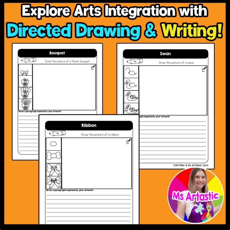 May Writing Practice Directed Drawing Spring Write and Draw Paragraph Writing – image 3