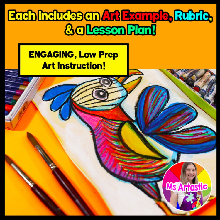 Picasso Bird Art Project Picasso Art Lesson Art History Picasso Art Activity – image 2