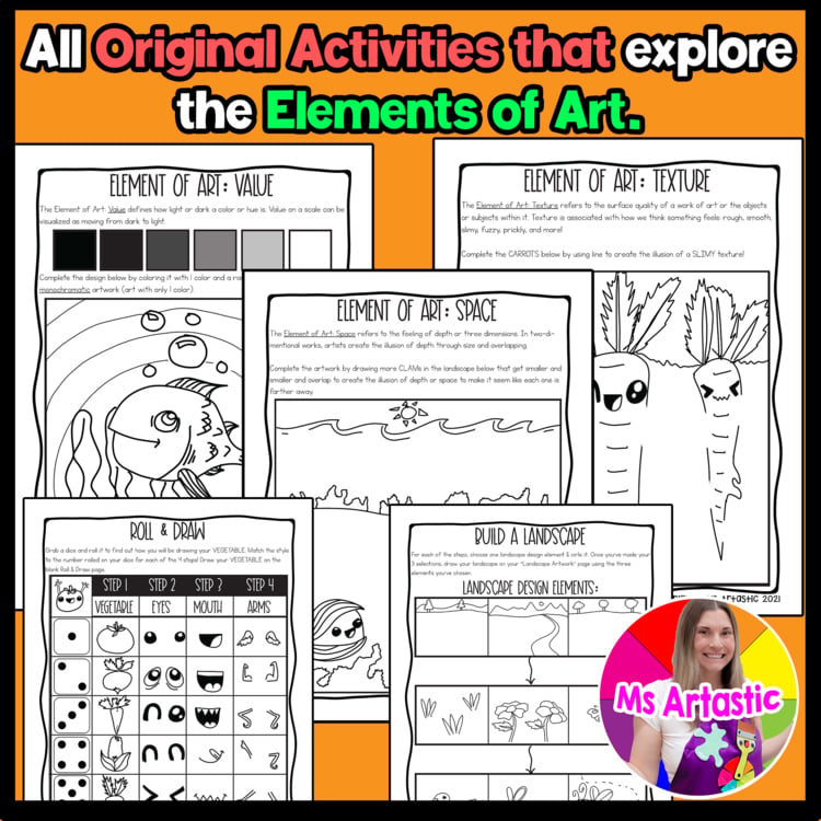 Summer Activities Summer Art Activities Summer Art Lessons Art Sub Plans – image 4