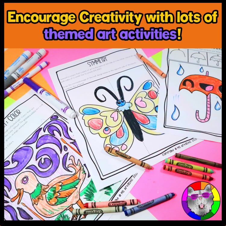 Spring Activities Spring Art Activities Spring Art Lessons Art Sub Plans – image 3