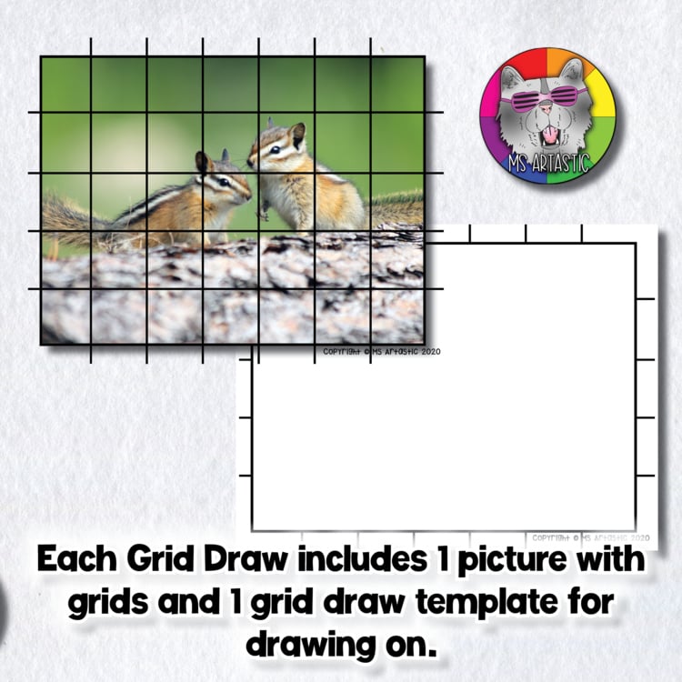 Grid Drawing Art Lessons Art Projects Drawing Activities Middle School Artworks – image 3