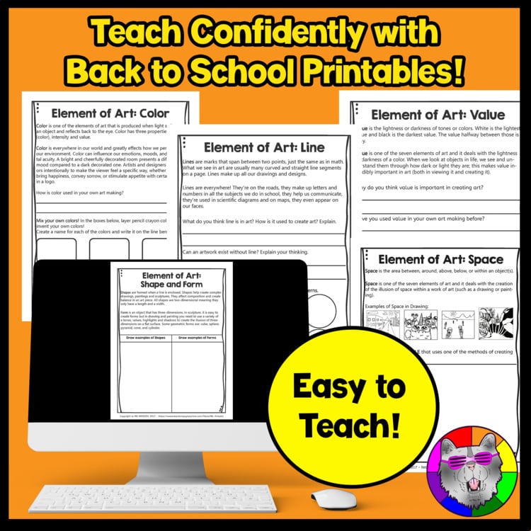 Back to School Art Classroom Activities First Week All About Me Get to Know You – image 3