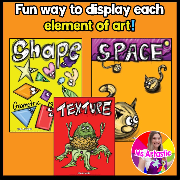 Elements Of Art Posters Classroom Decor Art Room Posters Printable Bulletin Boar – image 3