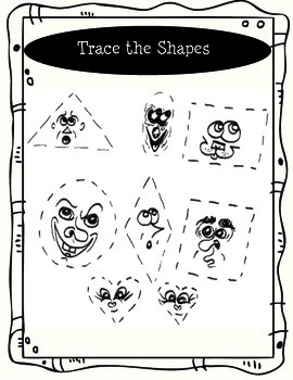 Primary Visual Arts: Learn Line through Trace Lines SAMPLE PAGES – image 4