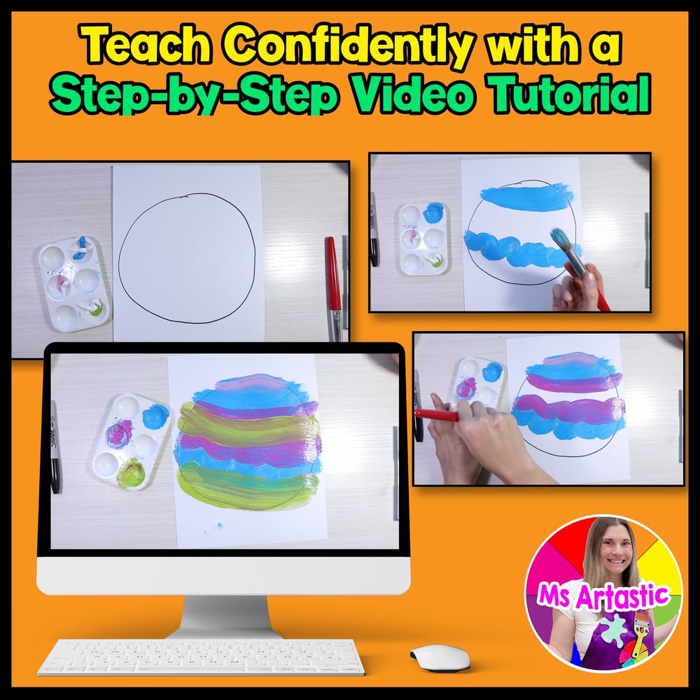 Outer Space Art Lesson Planet Art Project Outer Space Art Activity Planet Art – image 4