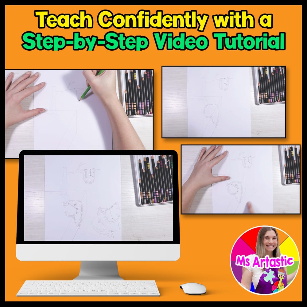 Surrealism Art Project Salvador Dali Art Lesson Surrealist Artwork Art Activity – image 4