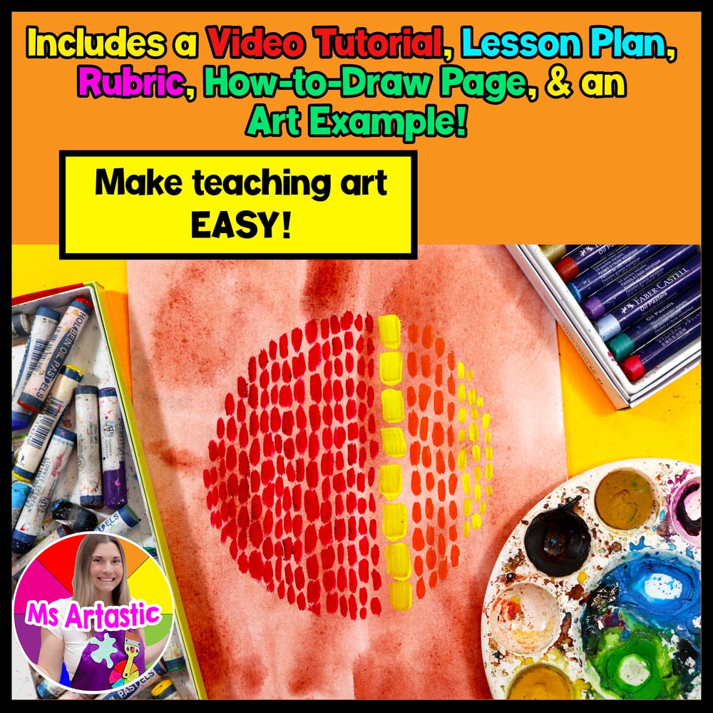 Alma Woodsey Thomas Art Lesson Black History Month Art Project Earth Wrapped – image 2