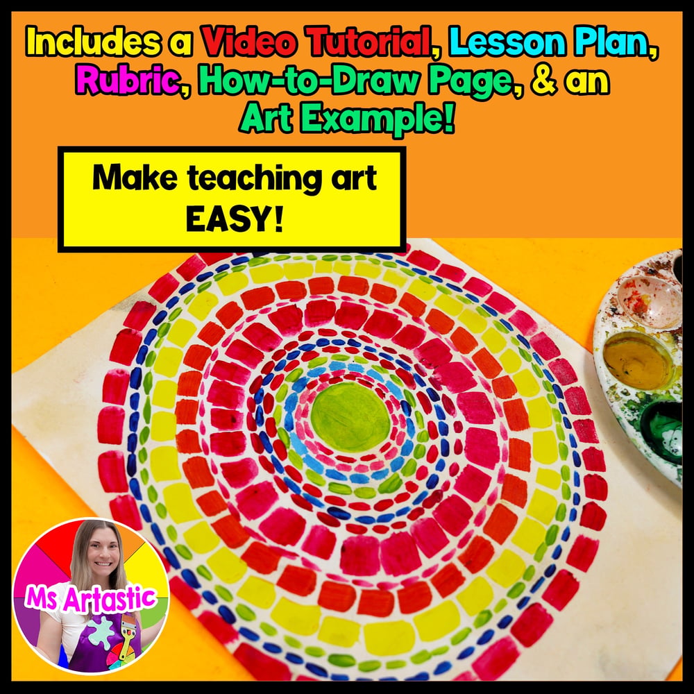 Alma Woodsey Thomas Art Project Black History Month Art Lesson Springtime Art – image 2