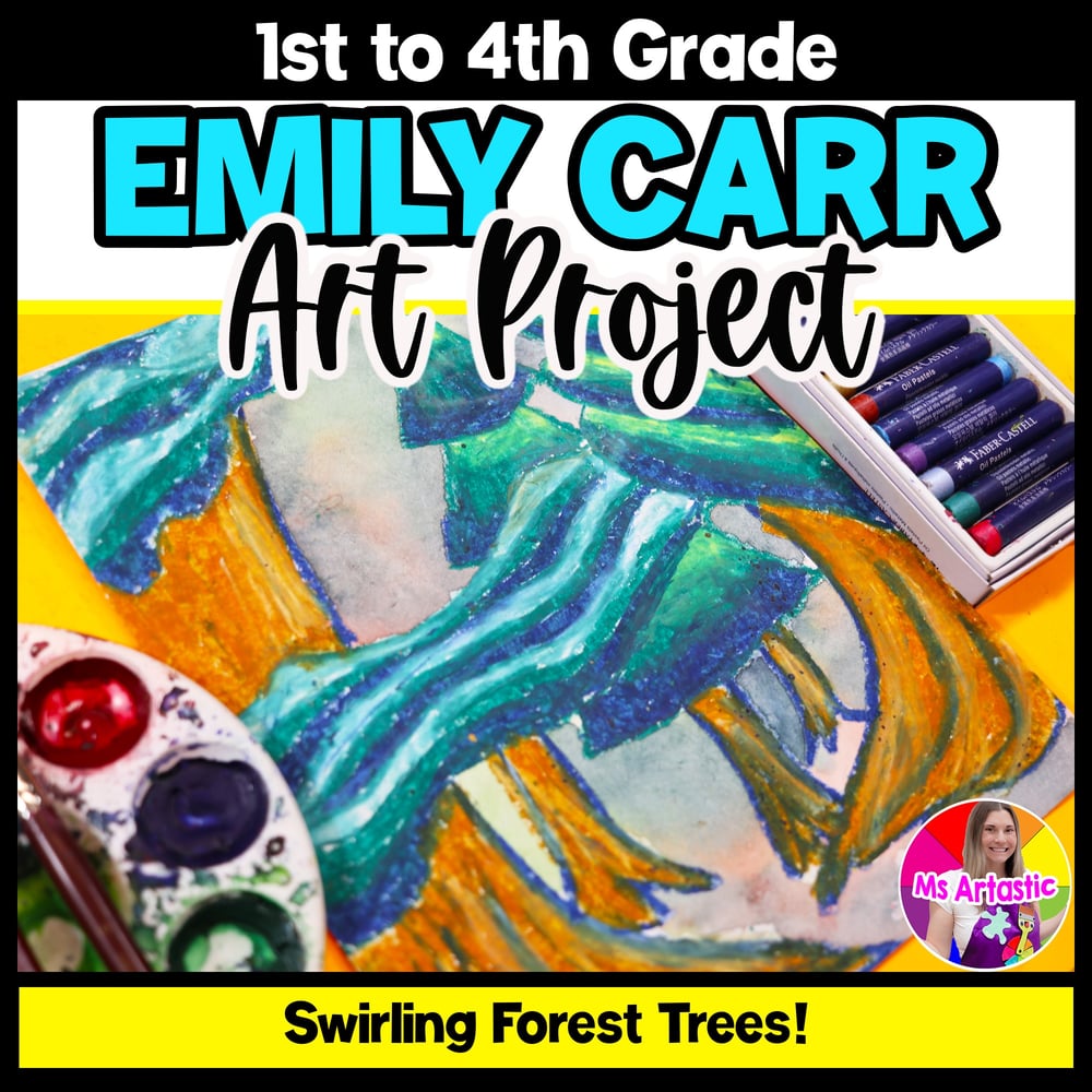 Emily Carr Forest Art Project Canadian Landscape Art Lesson Art Activity