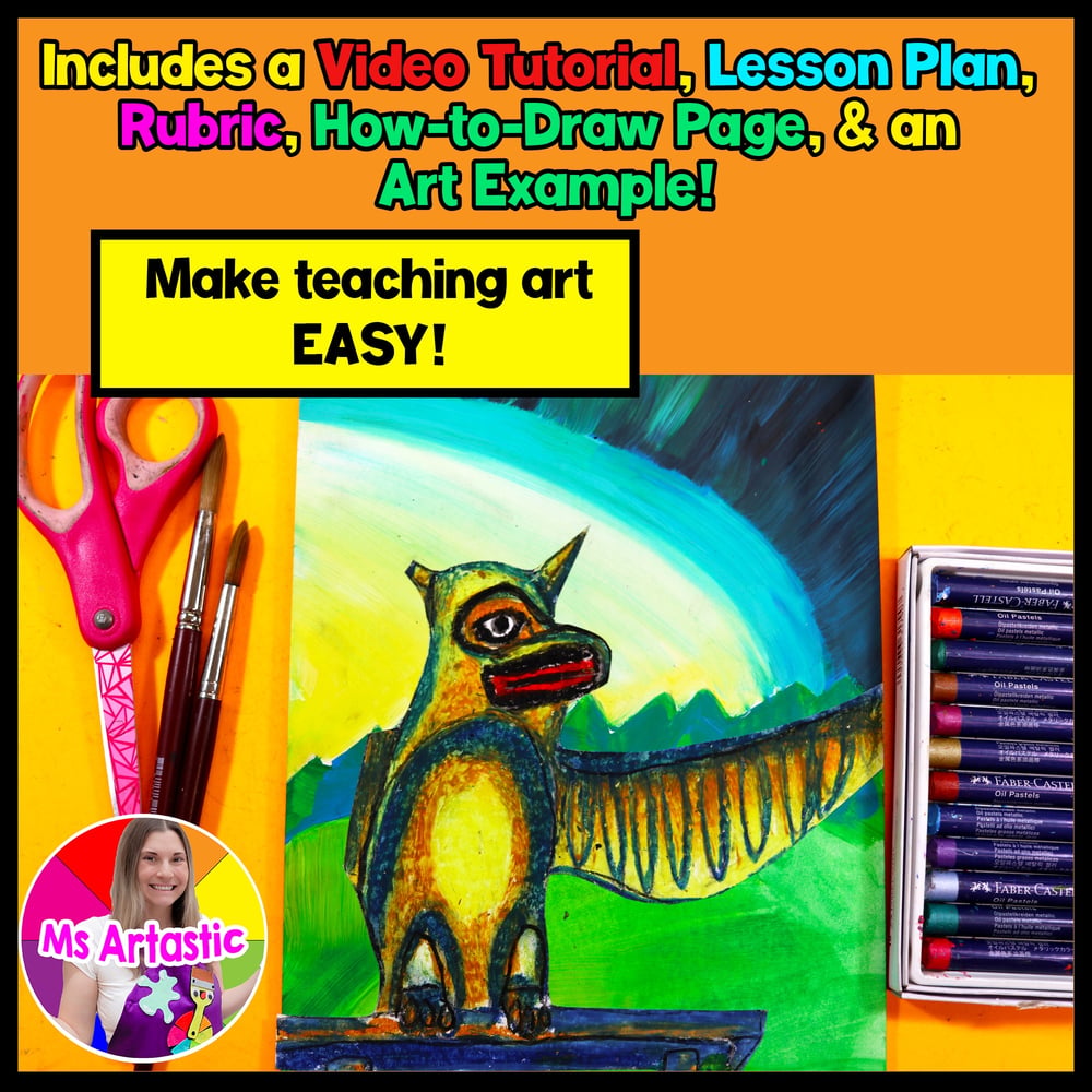 Emily Carr Thunderbird Art Project Canada Landscape Art Lesson Art History Art – image 2