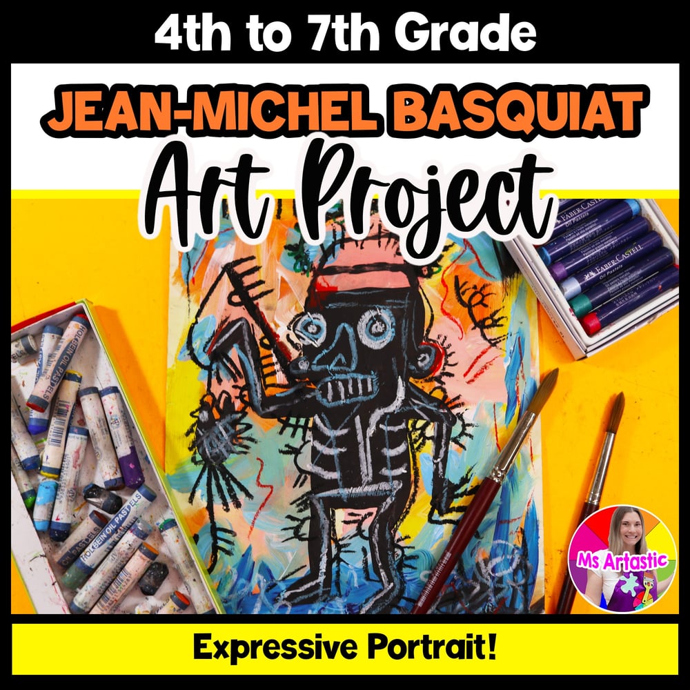 Jean Michel Basquiat Art Project Black History Month Art Lesson Art History