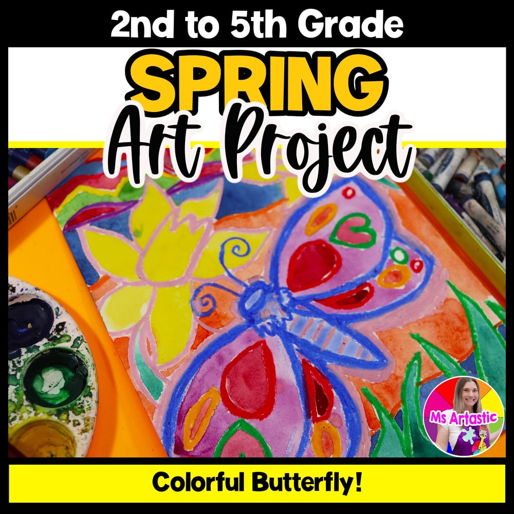 Art History Spring Art Lesson Ted Harrison Butterfly Art Project Butterfly Art