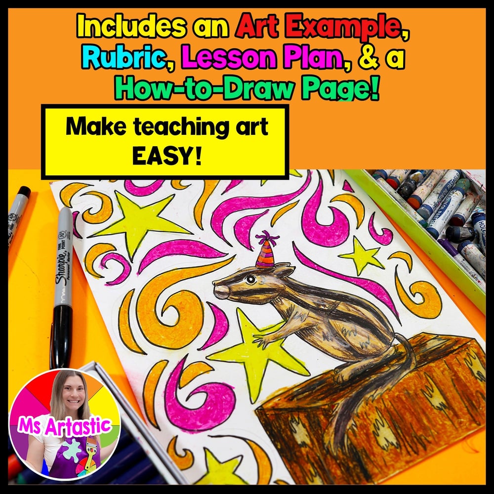 New Year’s Art Lesson, Art Project for the New Year – image 2