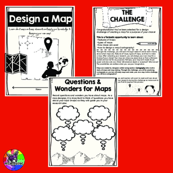 Design a Map Project Based Learning Activity Social Studies Mapping Geography – image 2