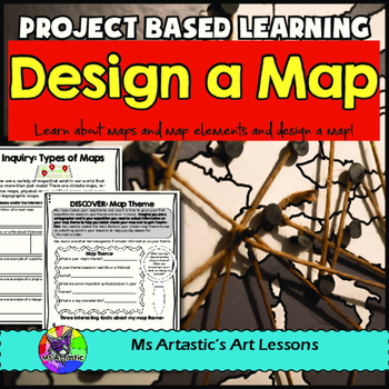 Design a Map Project Based Learning Activity Social Studies Mapping Geography
