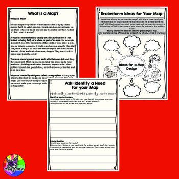 Design a Map Project Based Learning Activity Social Studies Mapping Geography – image 3