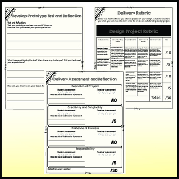 STEAM Worksheets STEM Planning Pages Design Cycle STEM Planning Worksheets – image 4