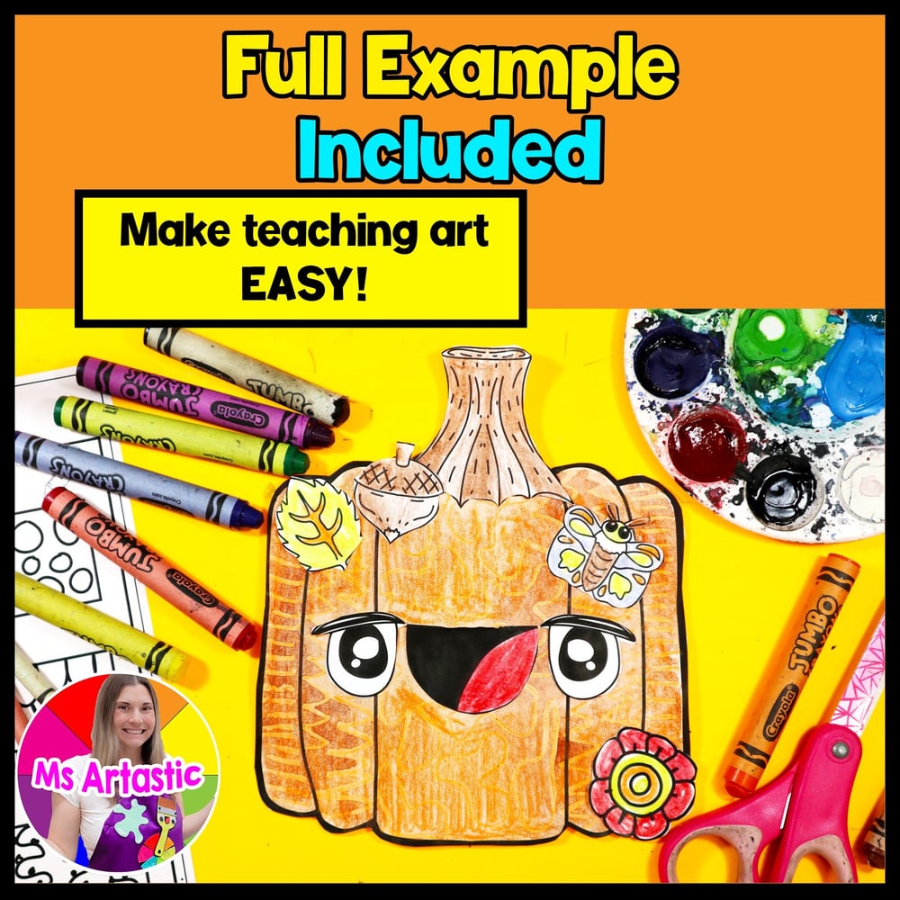 Pumpkin Craft and Write Fall Writing Activity Autumn Craft Project Autumn Write – image 2