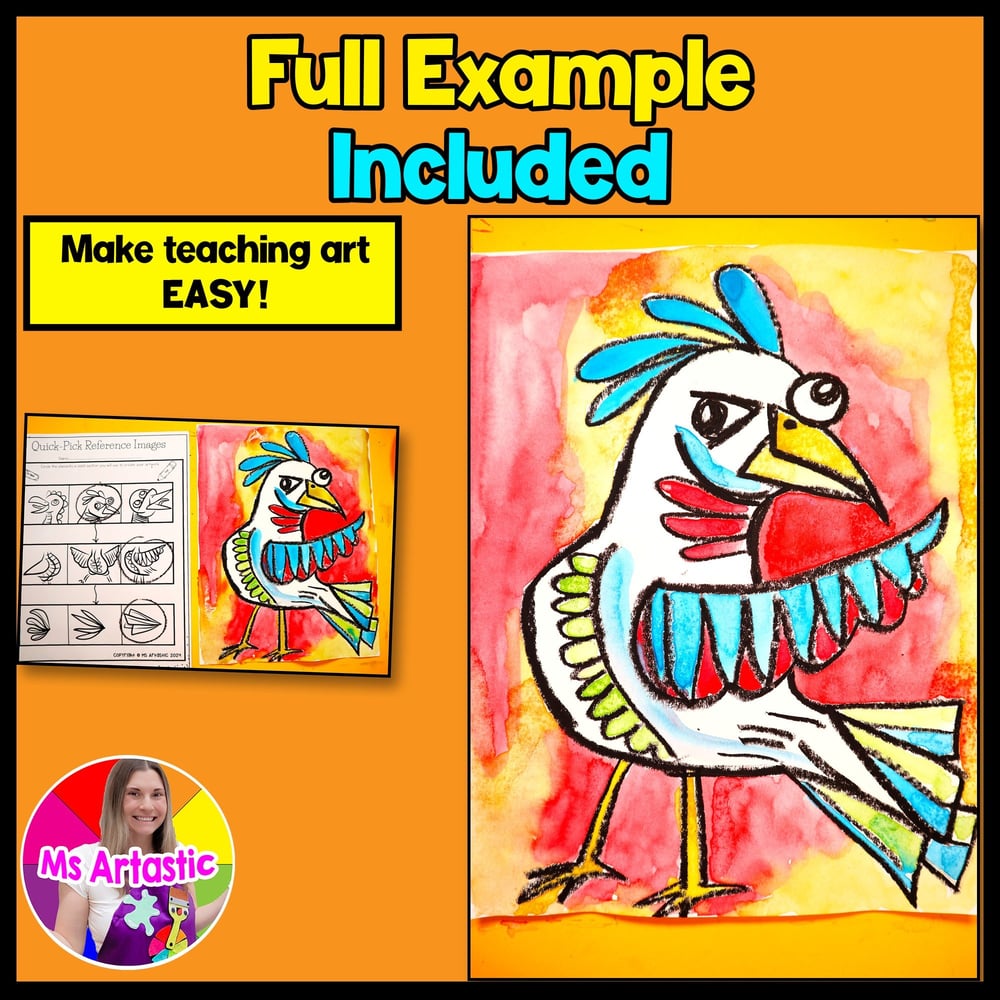 Picasso Birds Art Project Art And Write Cubism Lesson Artist Study Art Activity – image 2