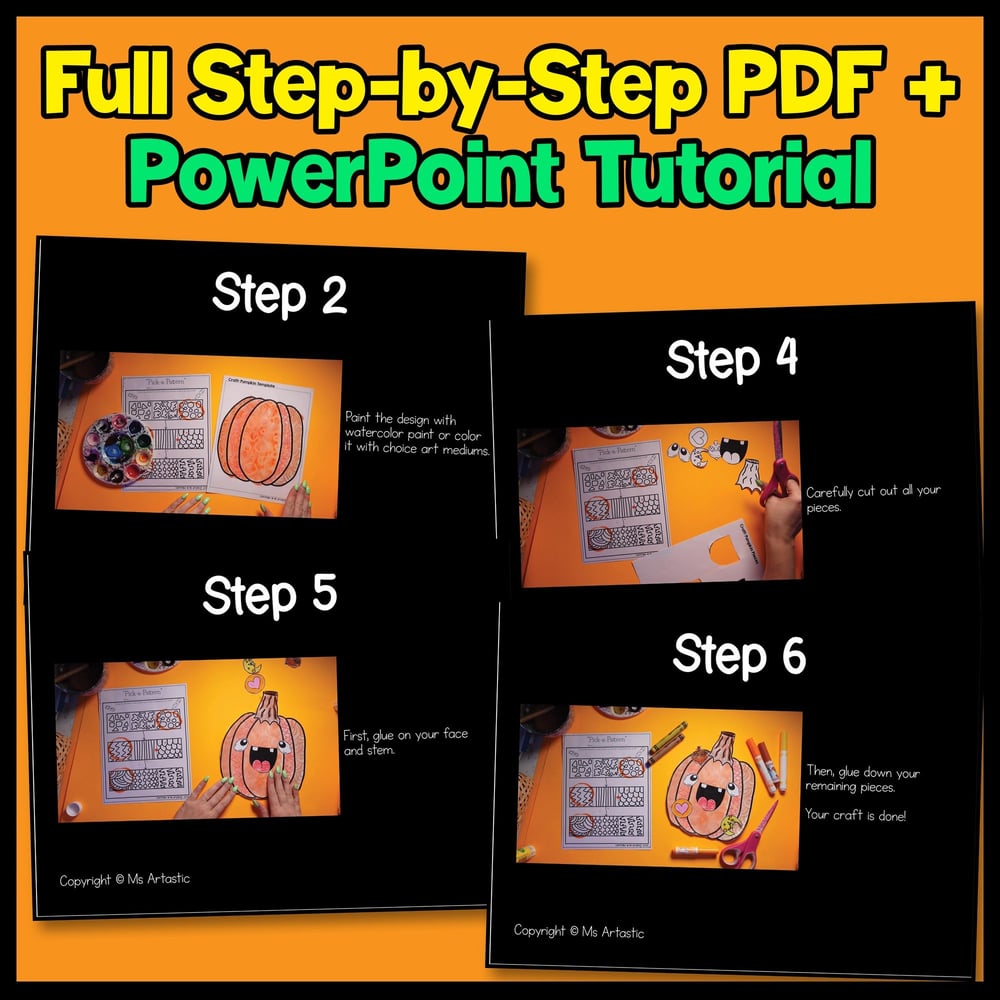 Pumpkin Craft and Write Autumn Writing Activity Fall Craft Project Fall Writing – image 4