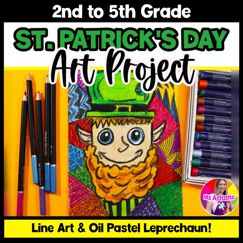Catch Leprechaun Art Project St Patricks Day Art Lesson St Patrick Art Activity