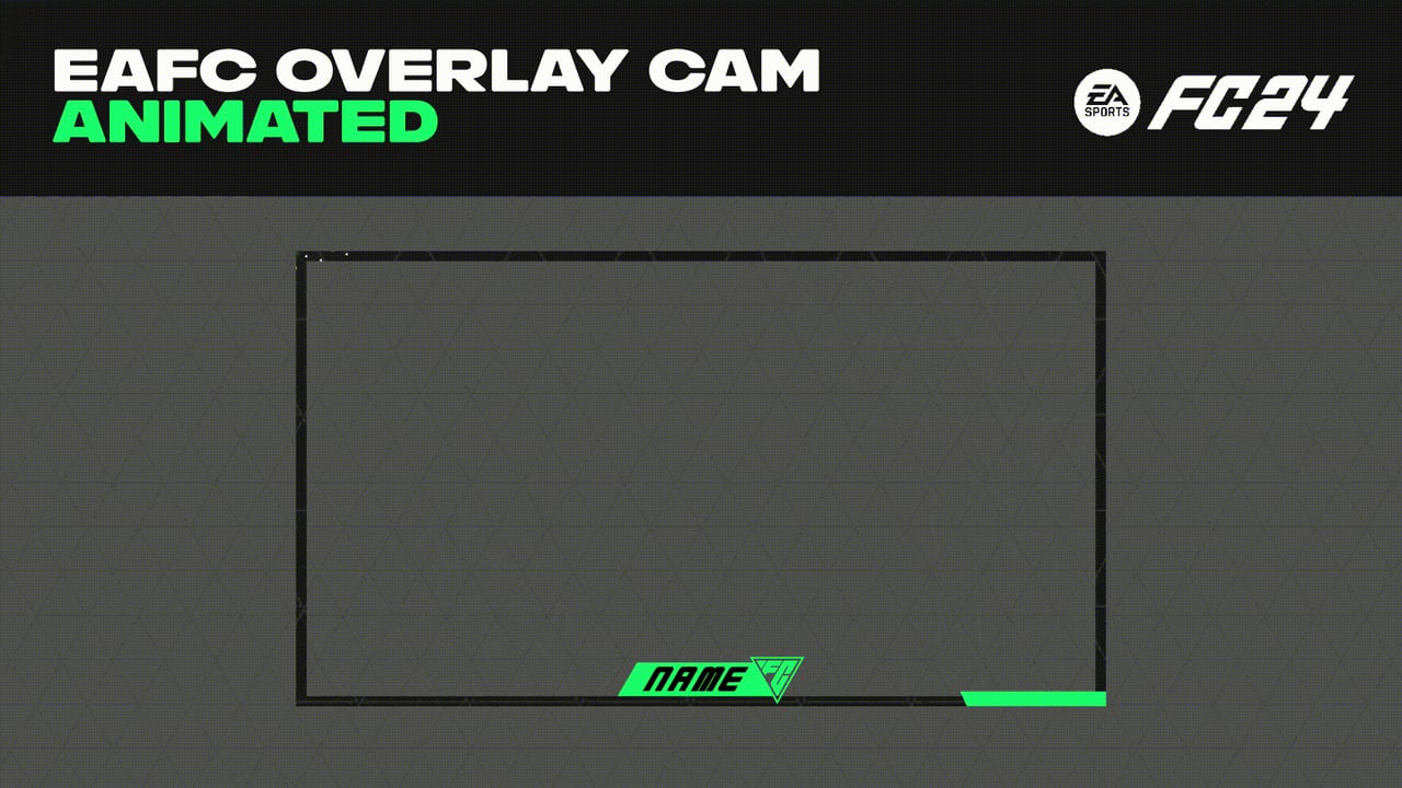 EAFC 24 OVERLAY CAM ANIMATED TEMPLATE (AE), image 1