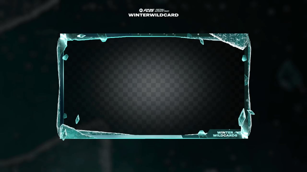 FC25 OVERLAY WEBCAM WINTERWILDCARDS ICE EDITION, image 1