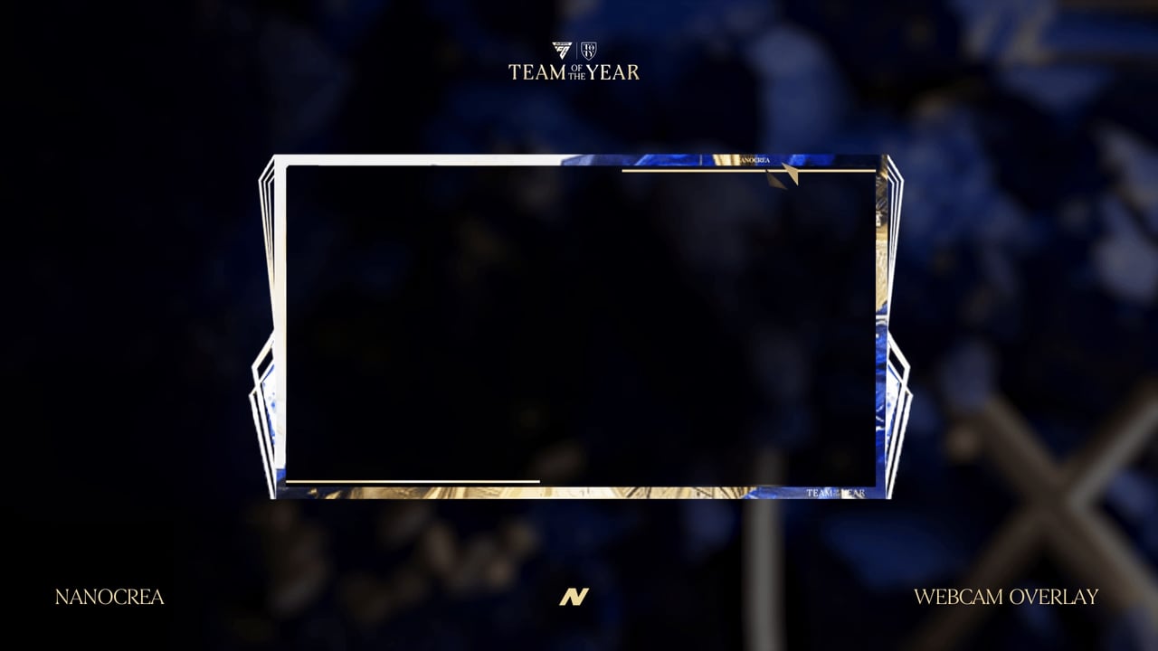 FC25 WEBCAM OVERLAY TOTY ICON EDITION, image 1