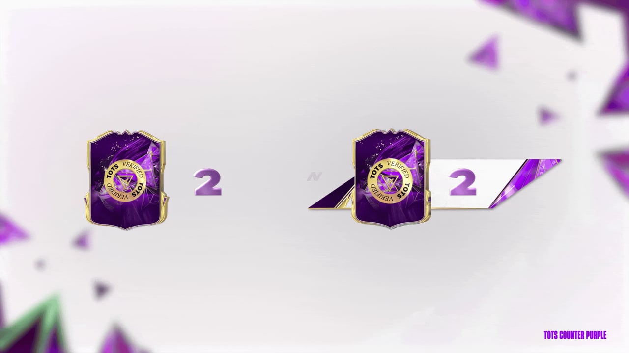 FC25 COUNTER CARDS PURPLE TOTS EDITION, image 1