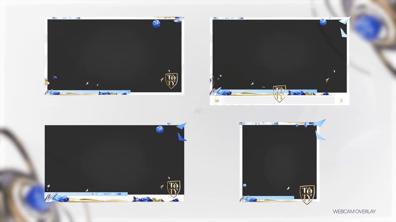 FC26 TOTY animated webcam overlay and counter cards for OBS & Streamlabs