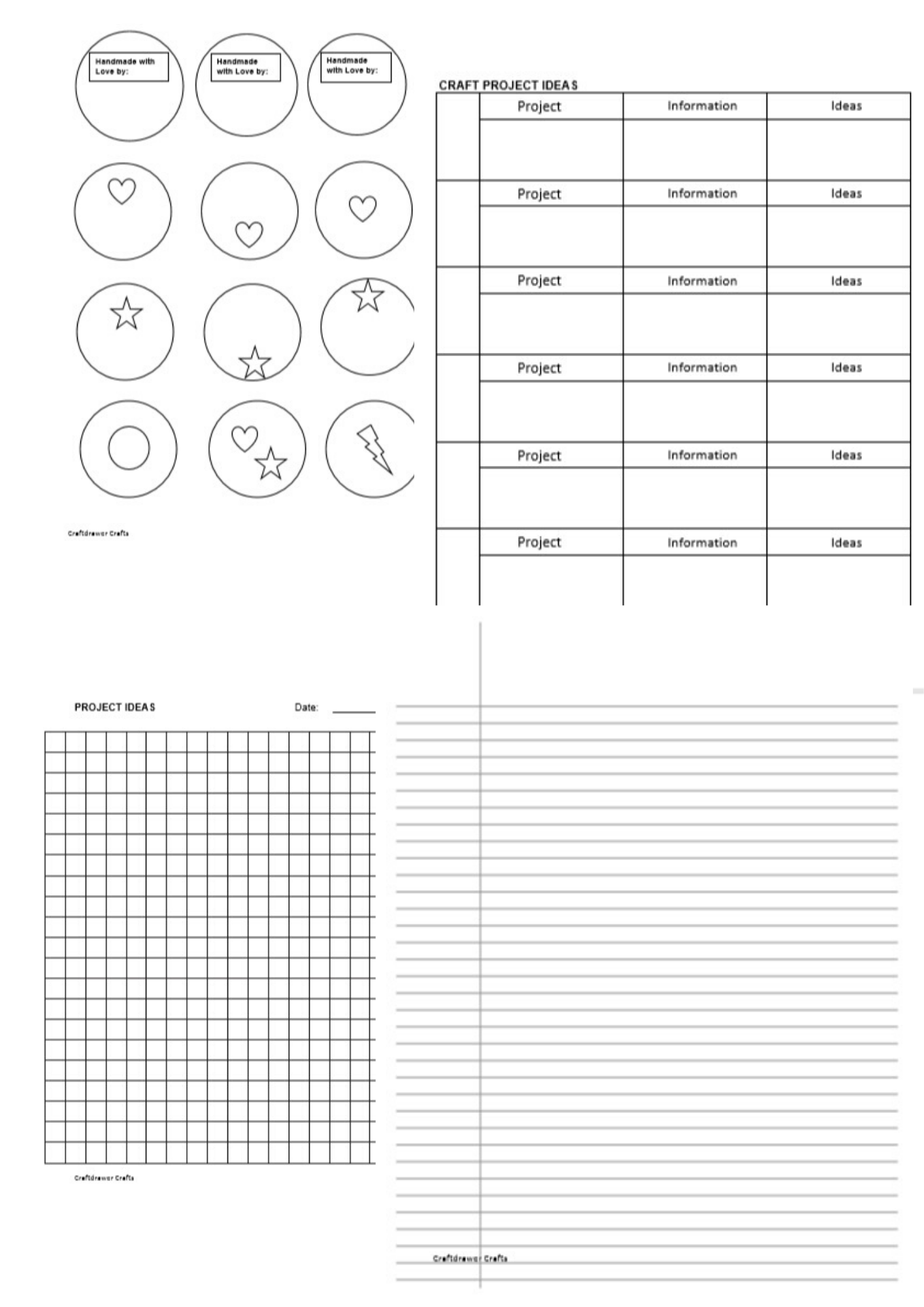 Editable Crochet Planner Journal Notebook - Payhip