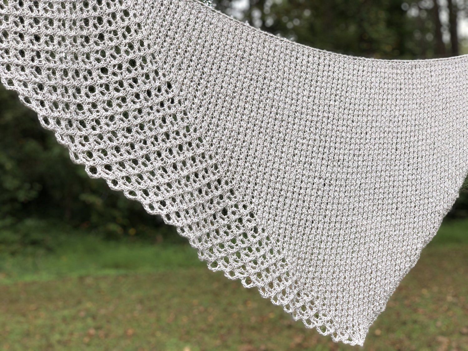 Lacymmetry knitted lace shawl pattern - Payhip