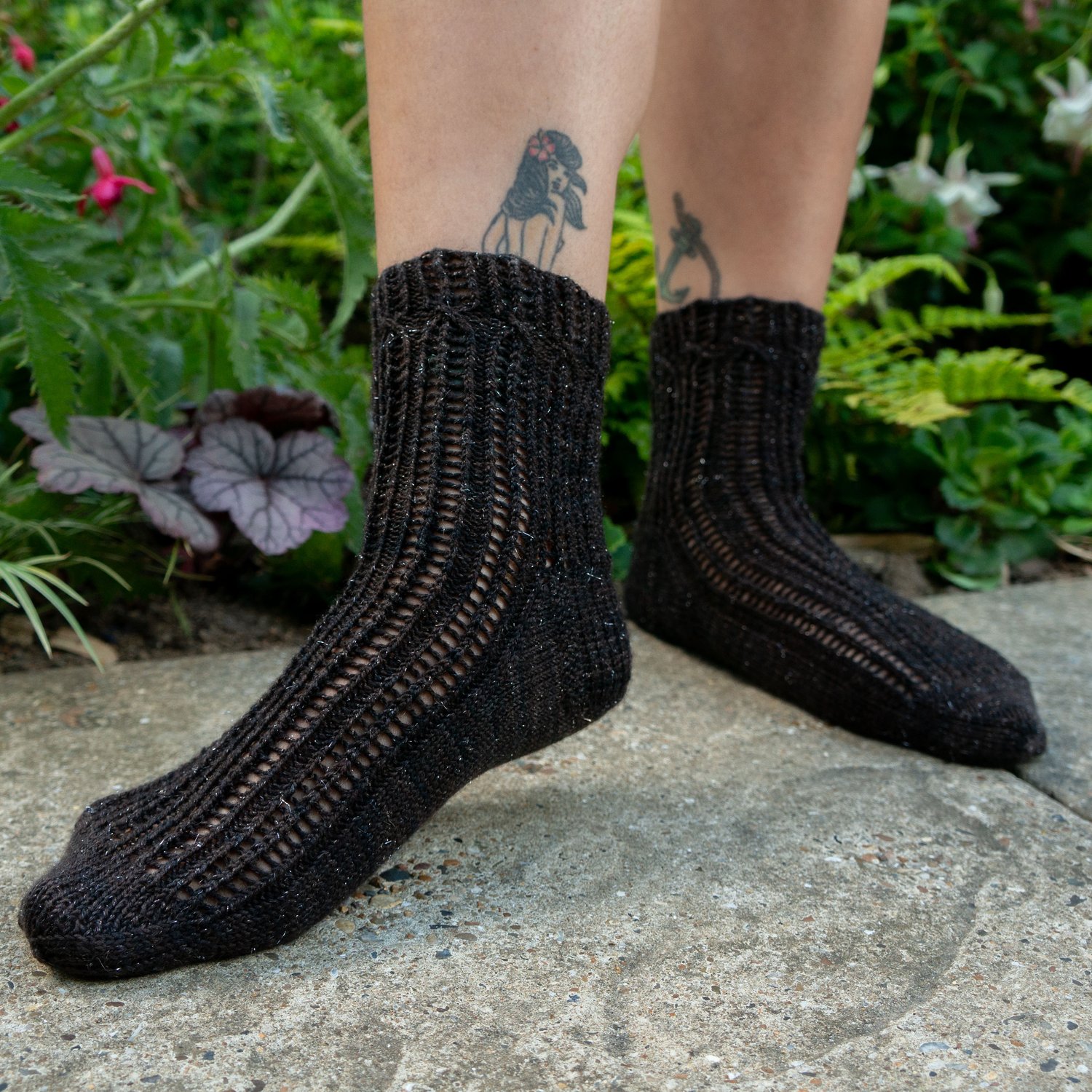 Oregano Socks - The Crimson Stitchery