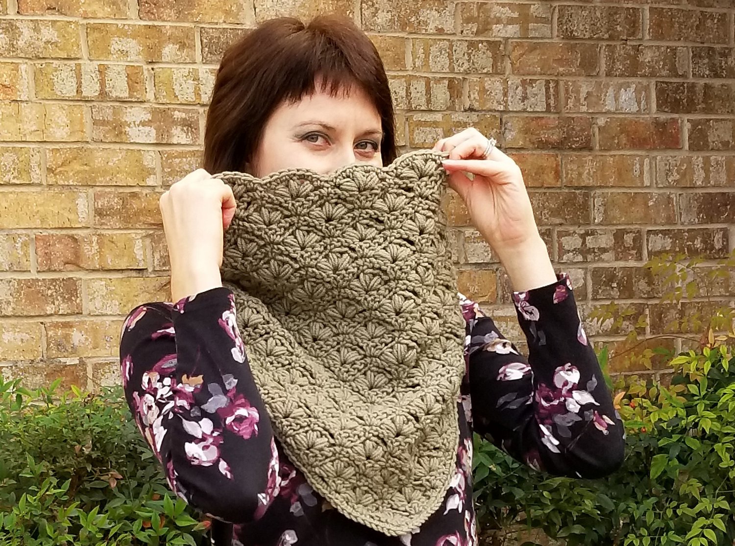Latte Hooded Infinity Scarf - Payhip