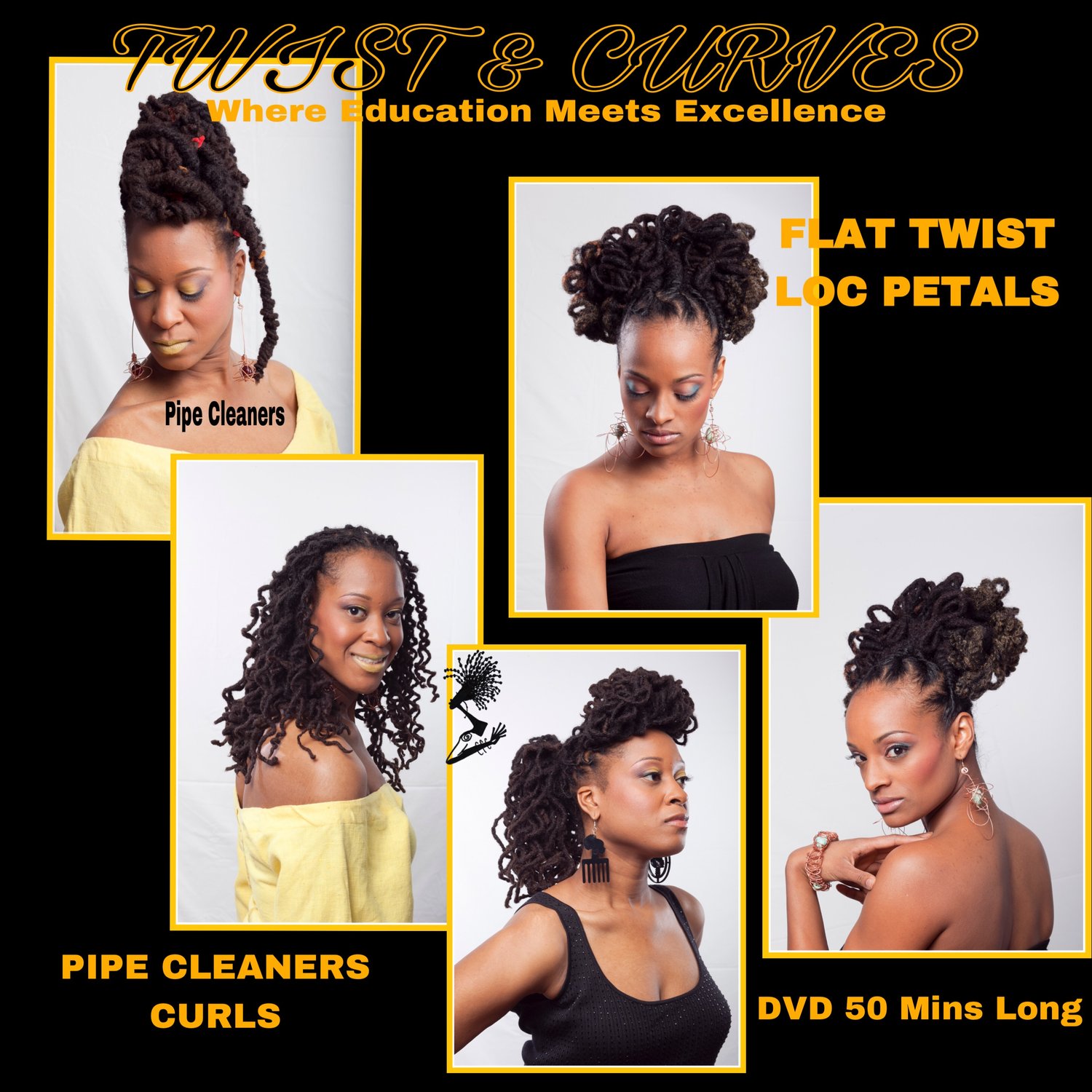 DIY Loc Maintenance and Pipe Cleaners Curls