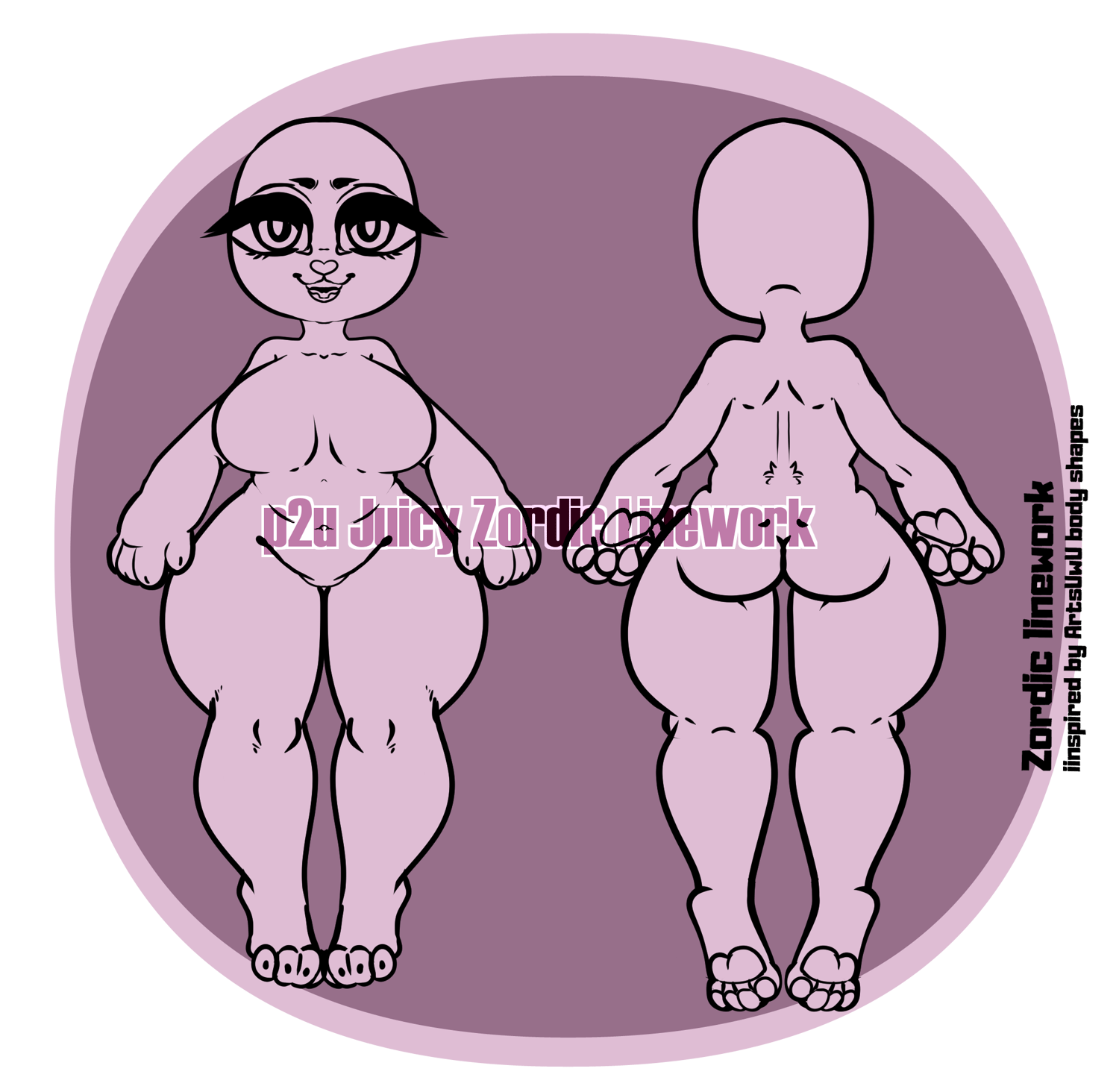 OLD Male and Female Body Base - Payhip