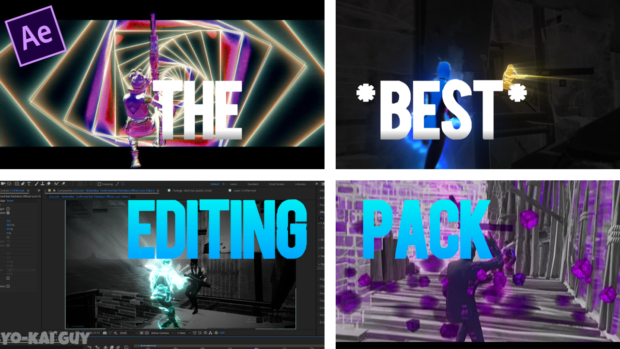 fortnite editing pack