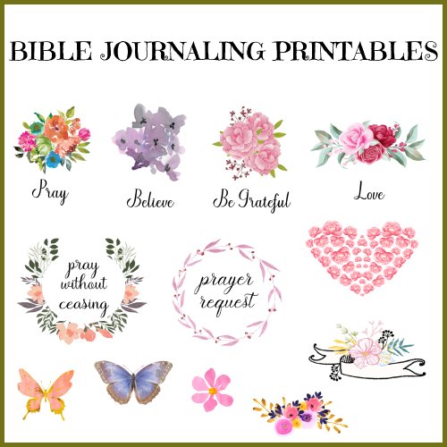 bible journaling printables