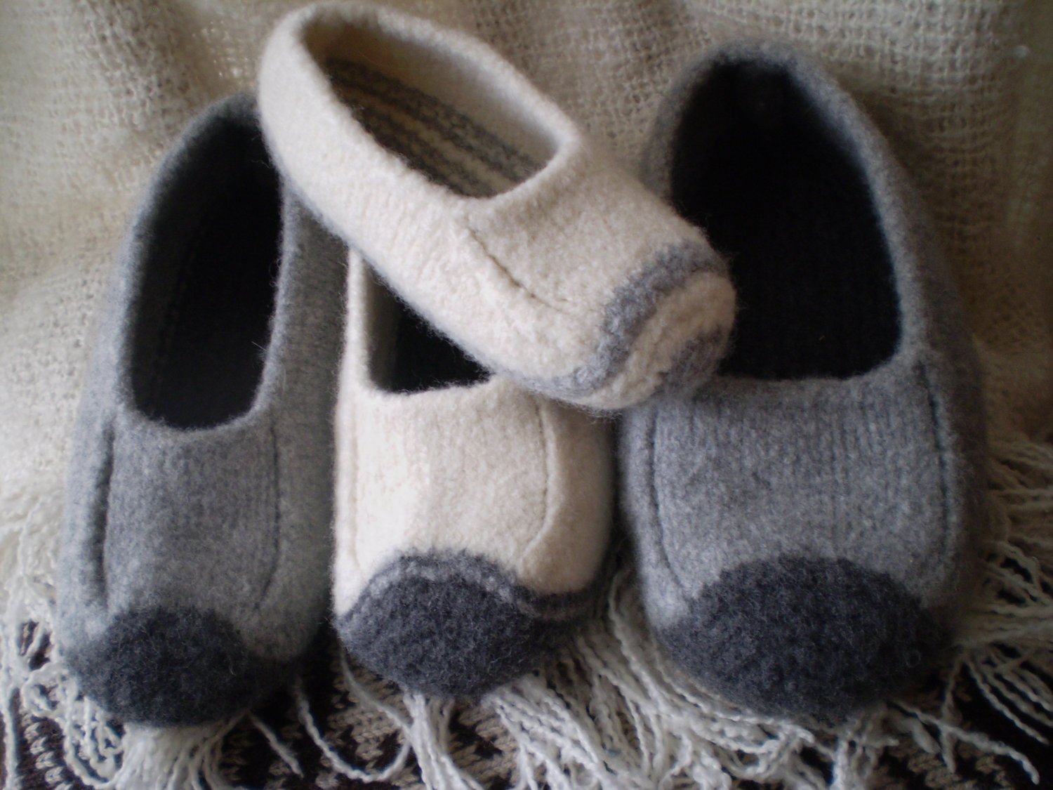 Crochet best sale felted slippers