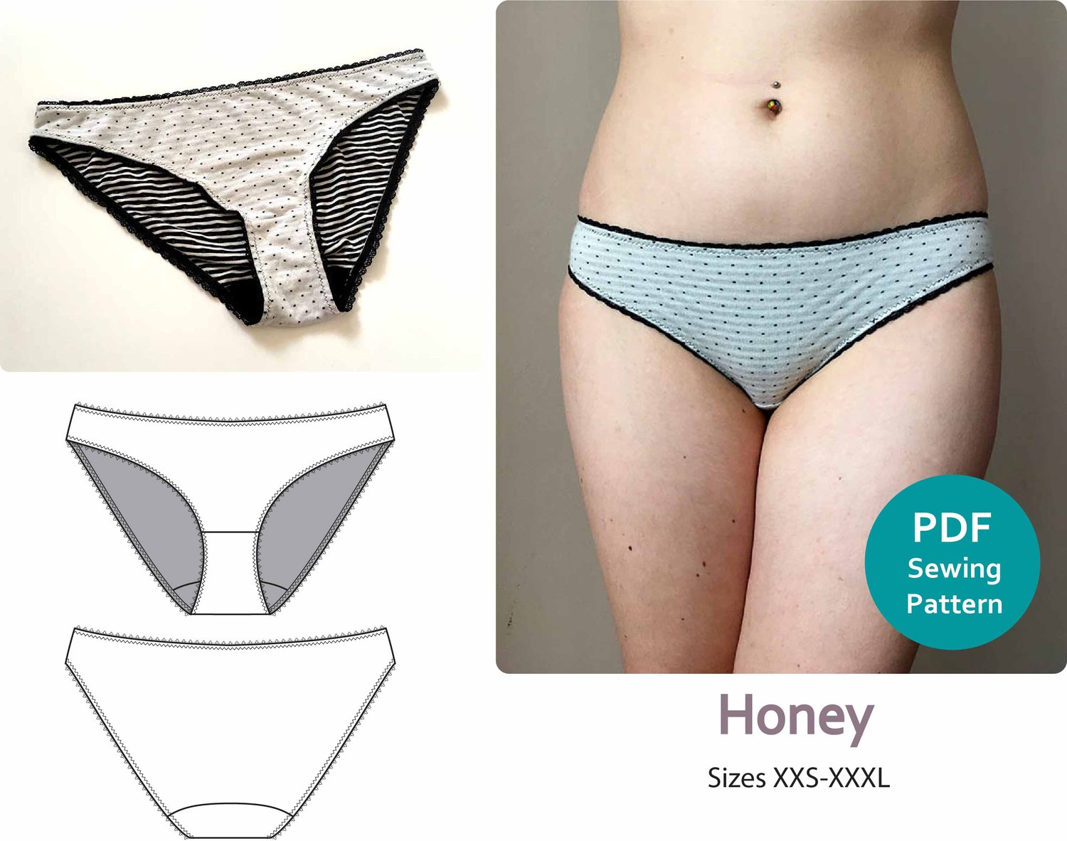 Penny Knicker Sewing pattern DIGITAL - Payhip