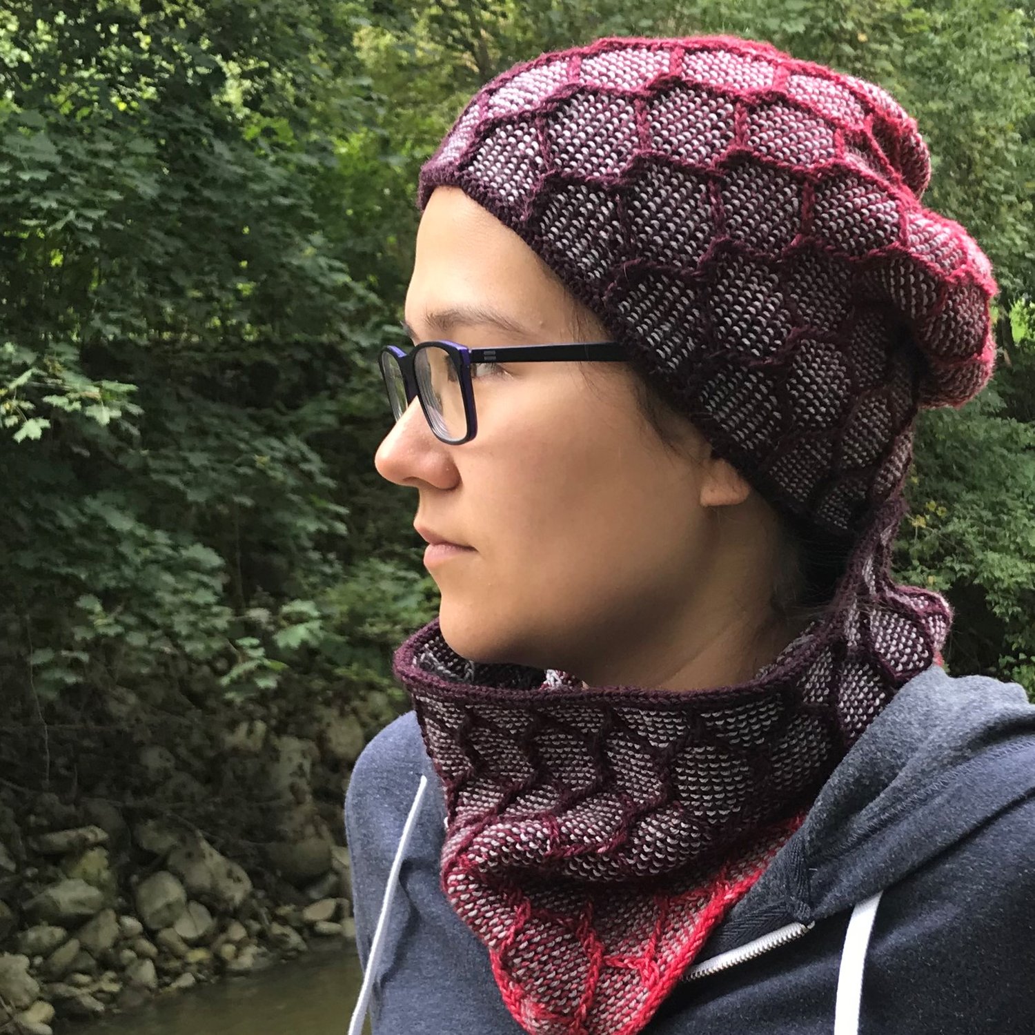 Born This Way Reversible Scarf and Abundance of Pride Cowl Yarn Pack