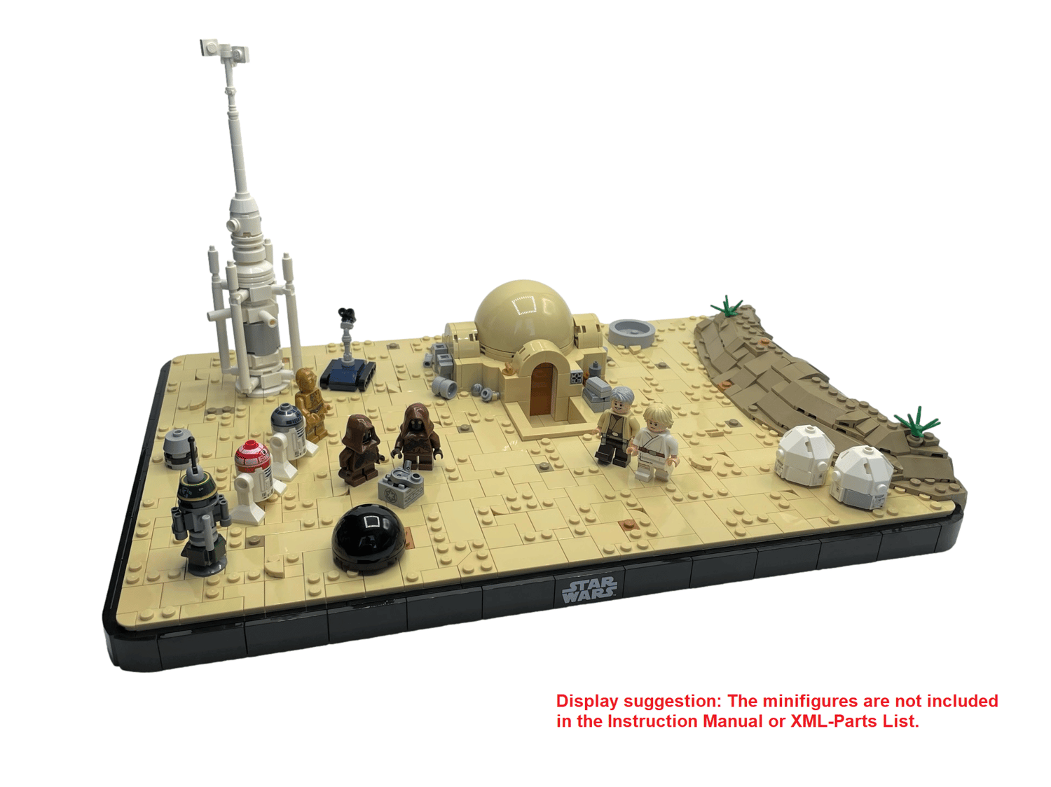 MOC Modular Tatooine Tatooine City Space Wars